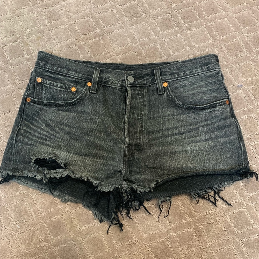 Vintage Black Levi’s Cutoffs